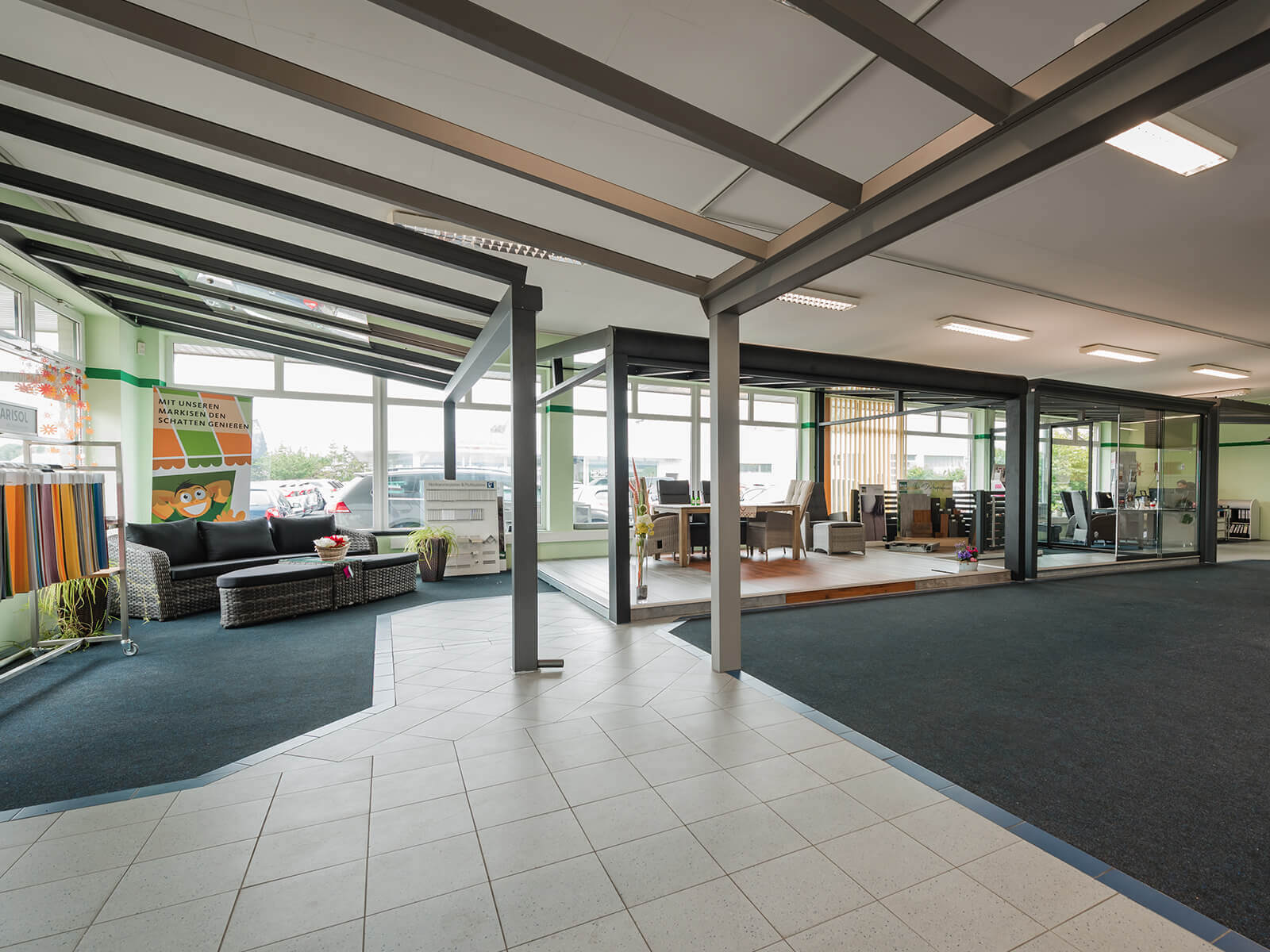 Sommergarten 46 Showroom von Roxx-Terrassen